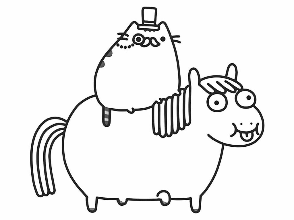 65 Desenhos para colorir kawaii e imprimir  Unicorn coloring pages,  Cartoon coloring pages, Pusheen coloring pages