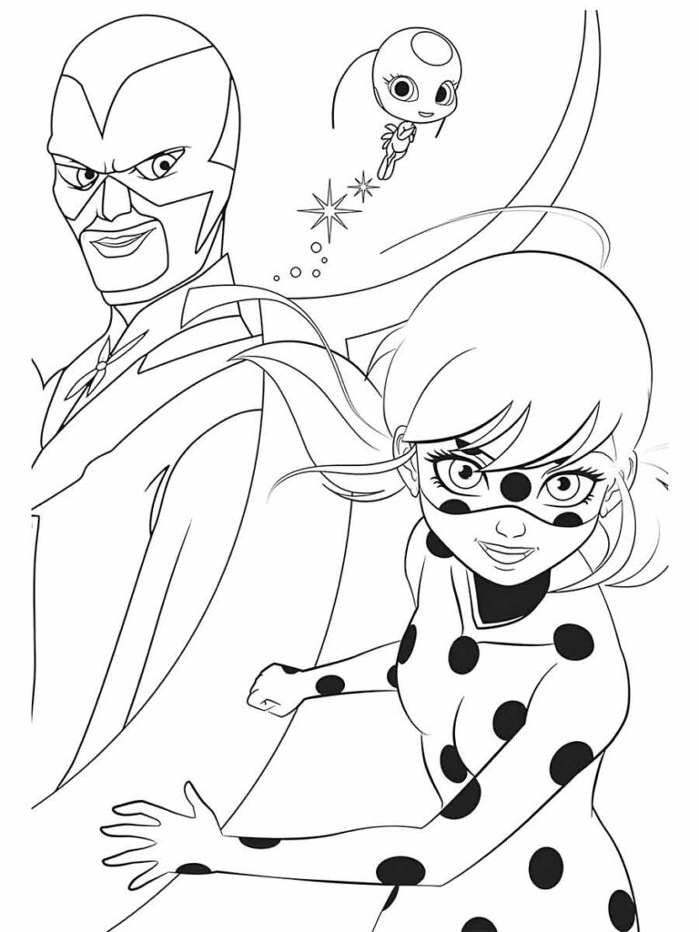 desenhos ladybug vilao e tikki