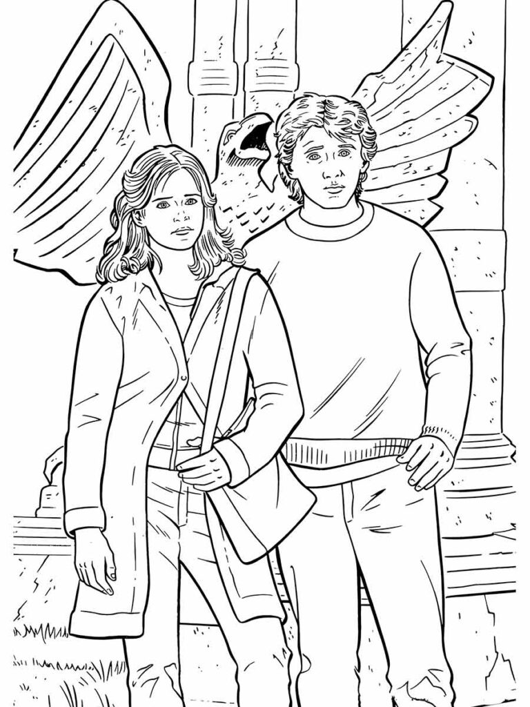 Desenhos para colorir de Harry Potter