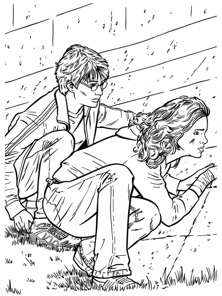 Desenhos para colorir de Harry Potter