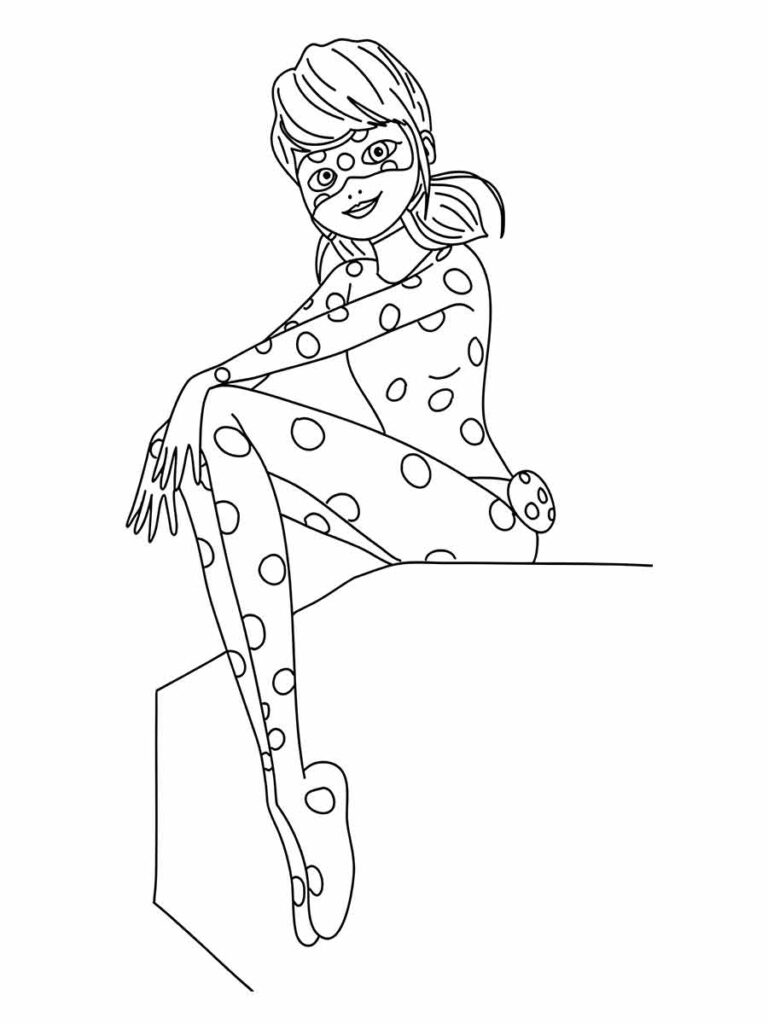 ladybug coloring pages marinette para colorir