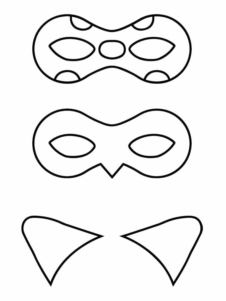 Desenho de máscaras para colorir e recortar