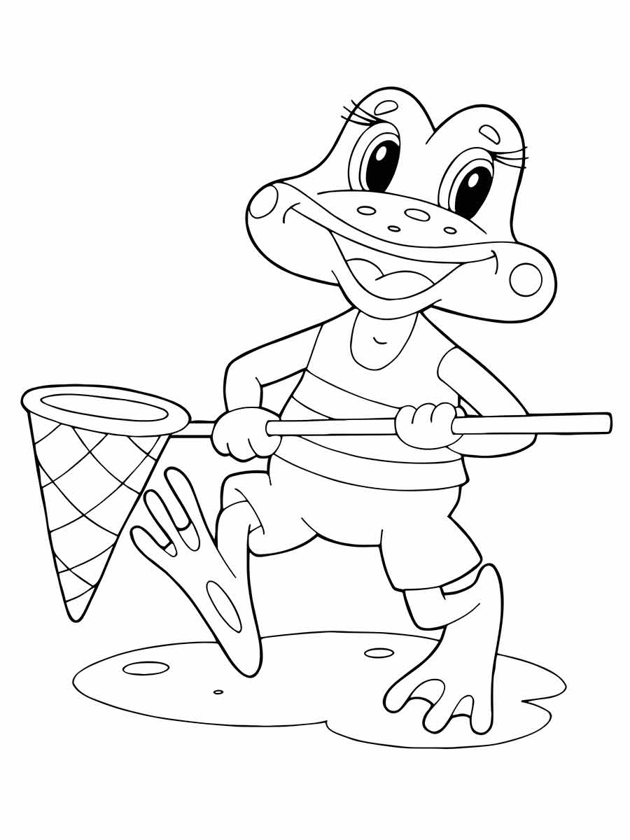 Desenhos para colorir de Sapo