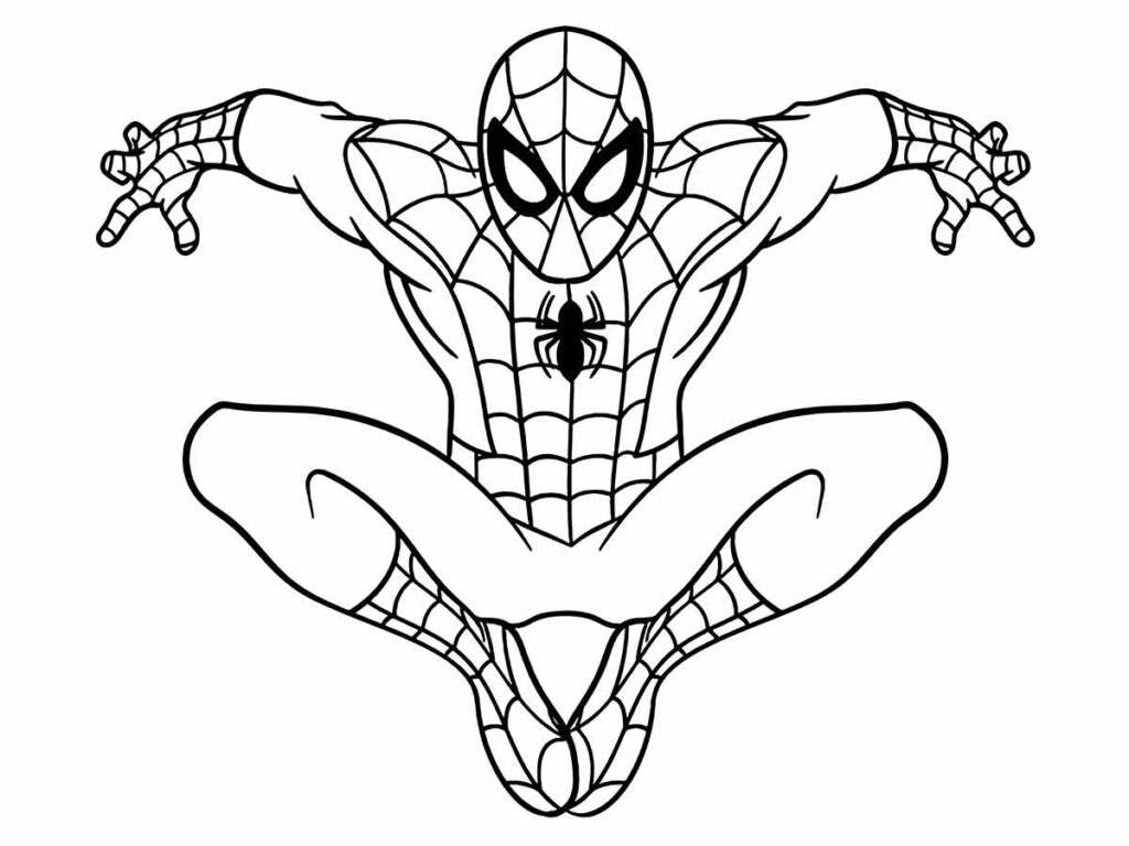 106 Desenhos do Homem-Aranha para colorir e imprimir!  Spiderman coloring,  Batman coloring pages, Spiderman drawing