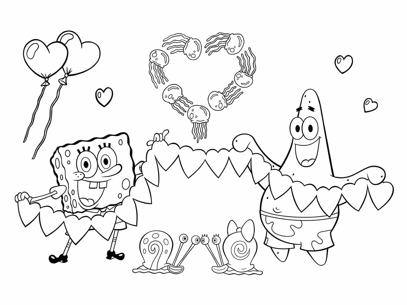 Desenhos para colorir Bob Esponja