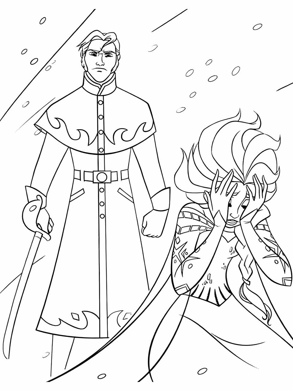 Desenhos para Colorir do Frozen