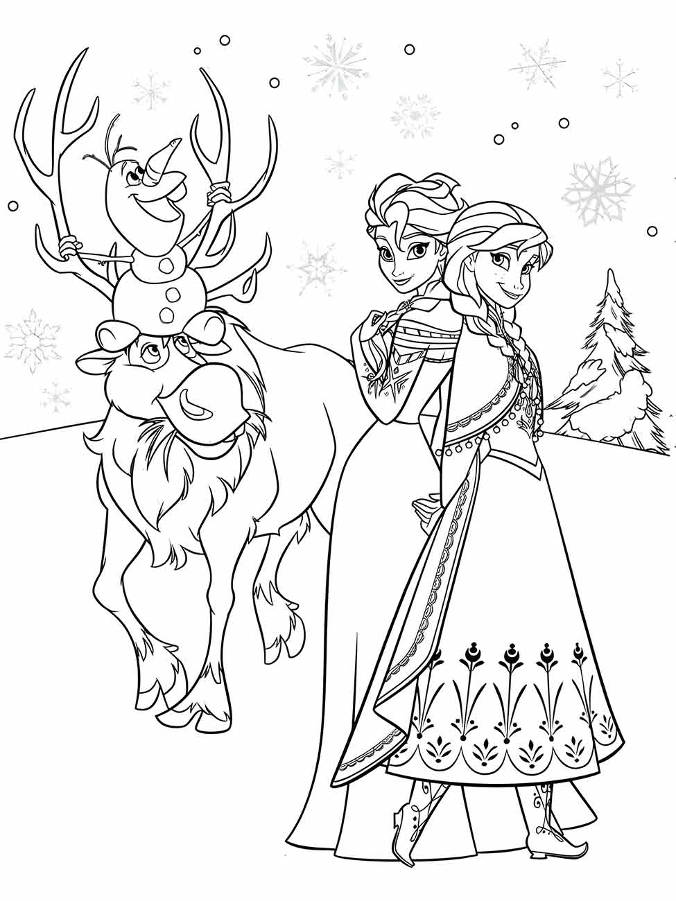 desenho da frozen para colorir 67 Desenhos para colorir