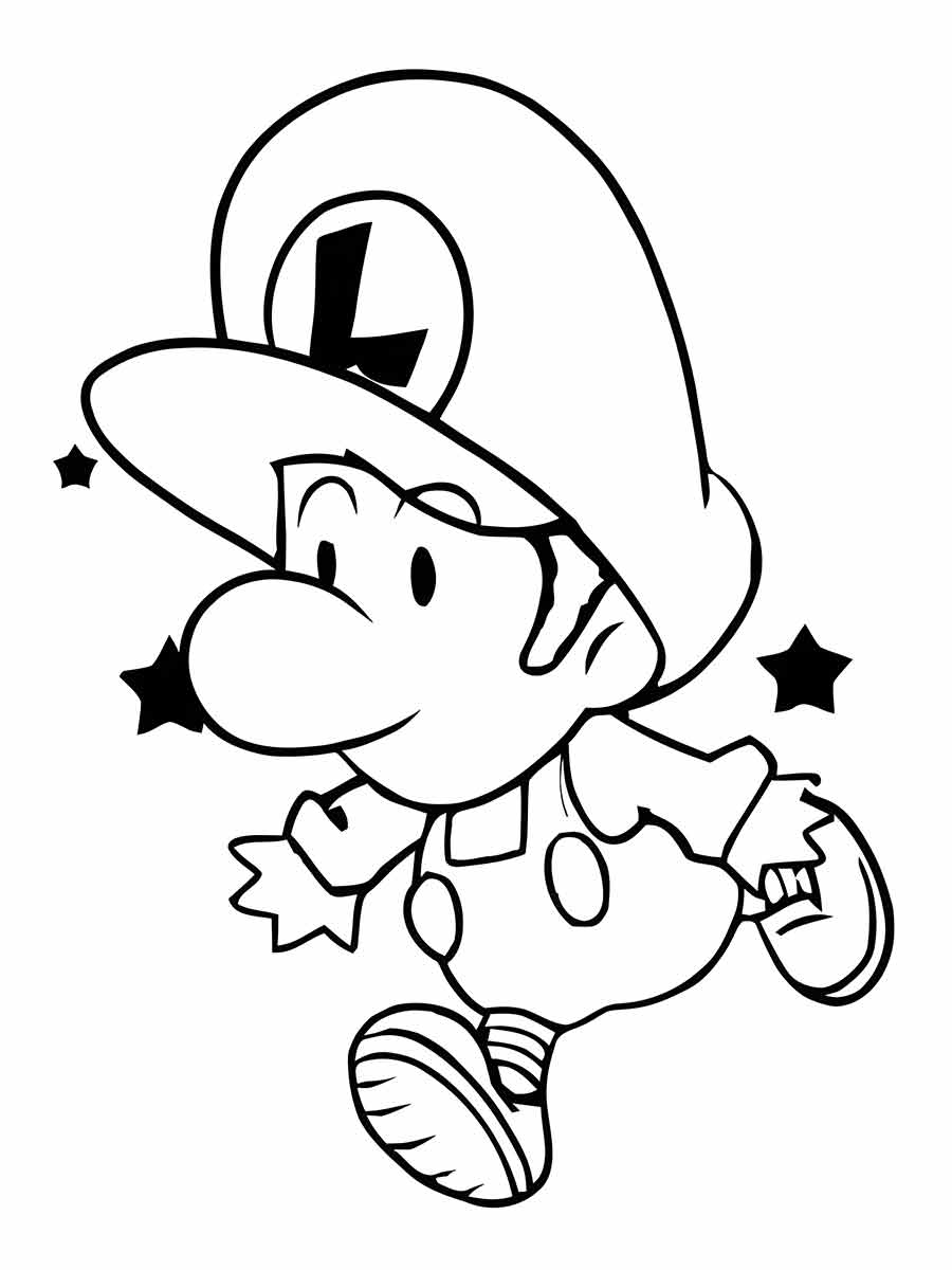 Colorir imagens do Luigi