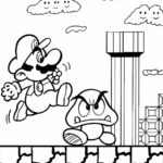 Imprimir desenhos do Mario Bros