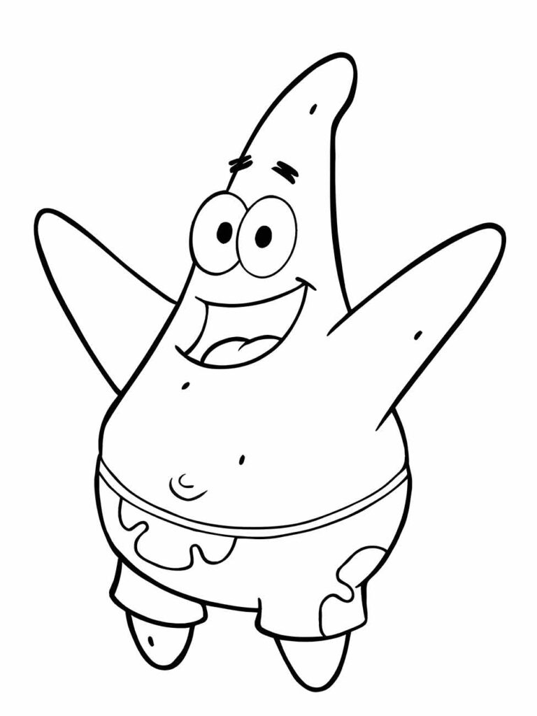 Patrick para colorir