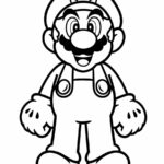 Pintar desenho do Super Mario