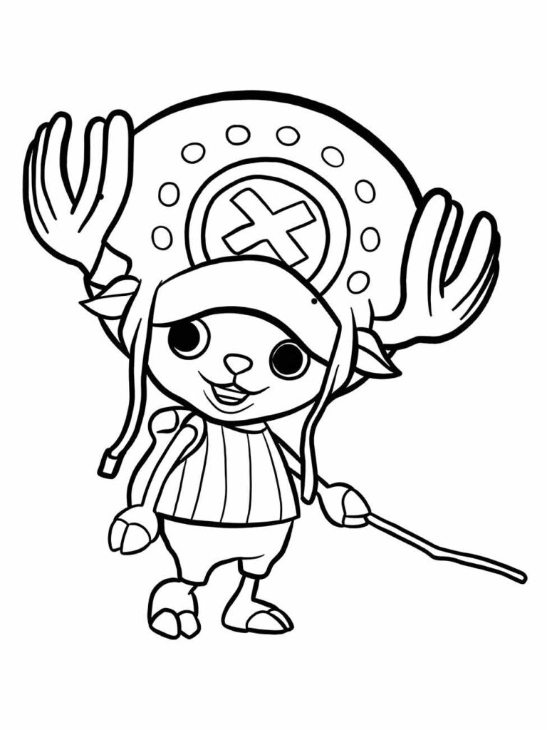 Desenho para colorir de Chopper