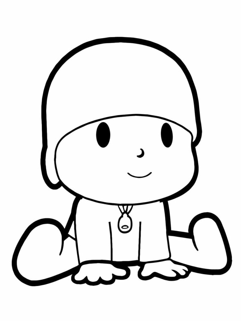 Pocoyo para colorir e imprimir