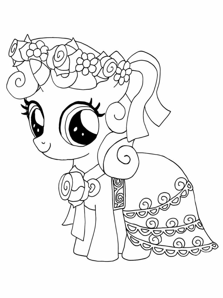 My Little Pony Sweetie Belle para colorir