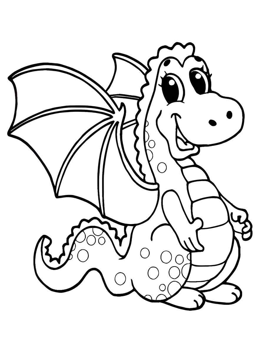 Dinosaur Coloring Page