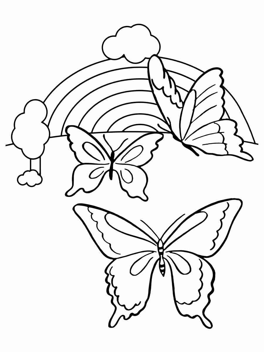 Butterfly coloring 31