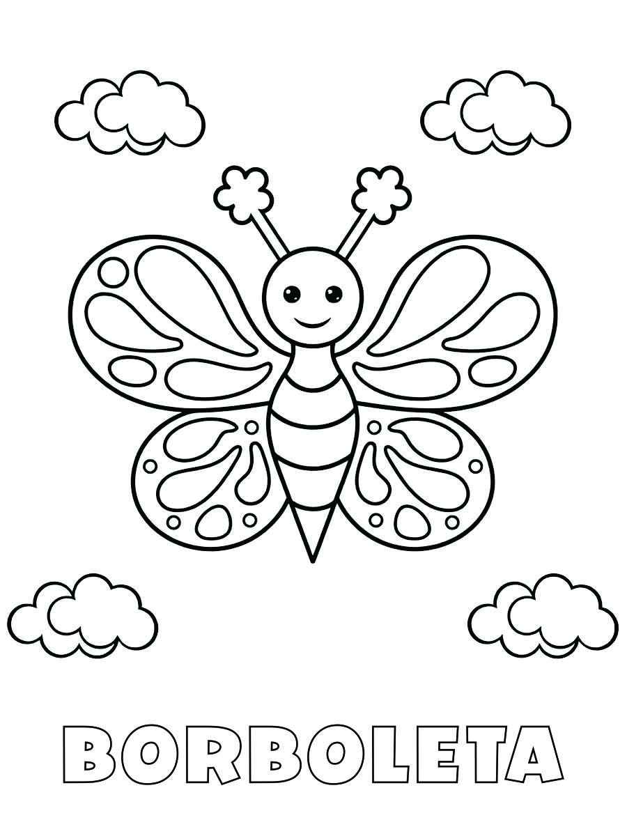 Butterfly drawings for children