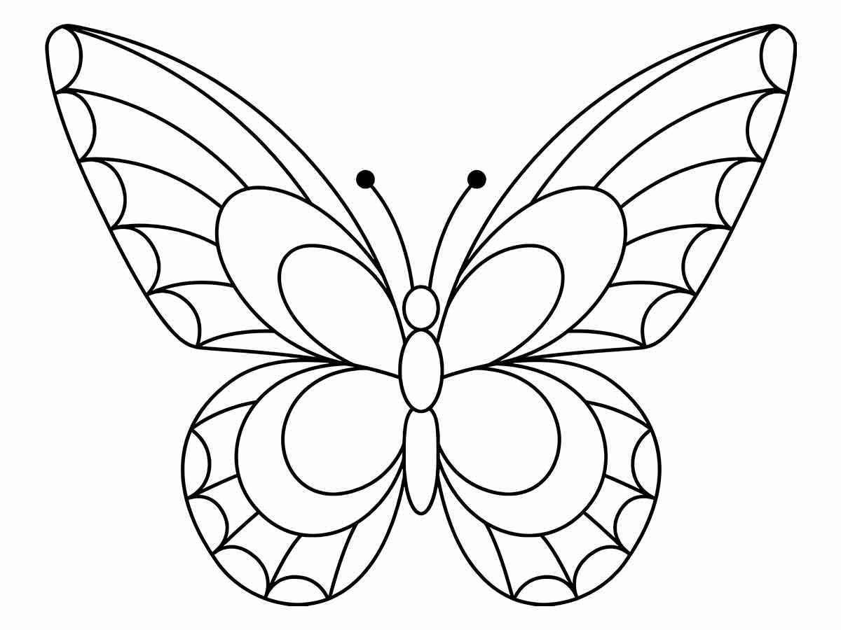 Free printable butterfly templates