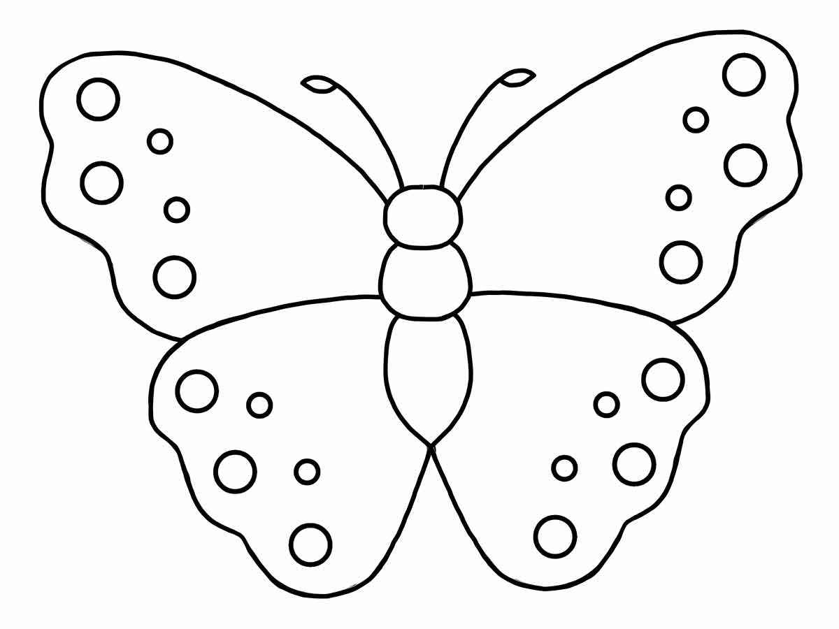 Free printable butterfly templates