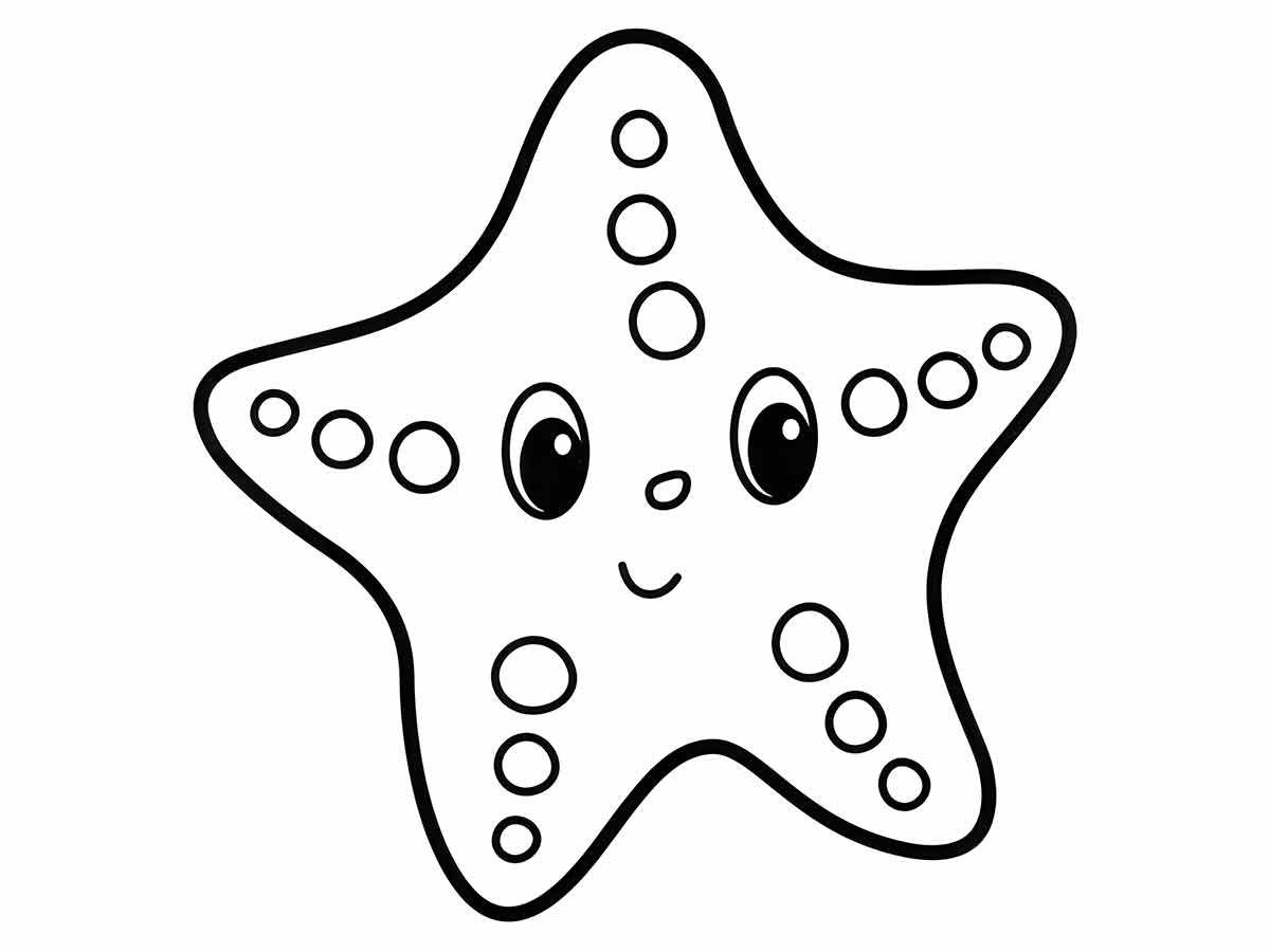 Star Coloring Page