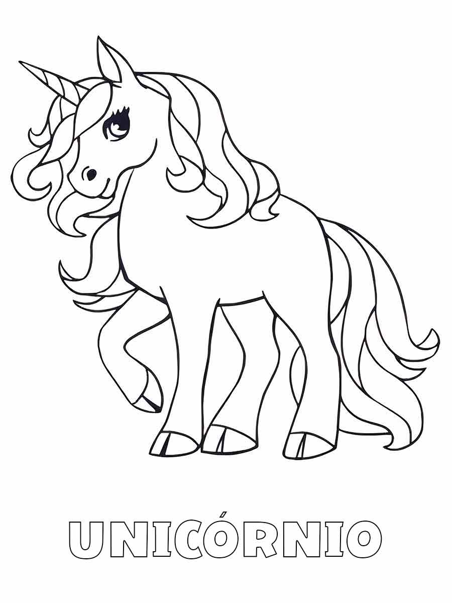 Cute Unicorn Drawing