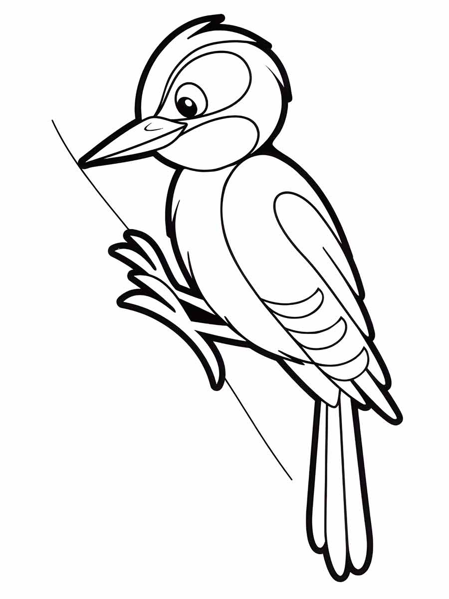 Woody Woodpecker Coloring Page