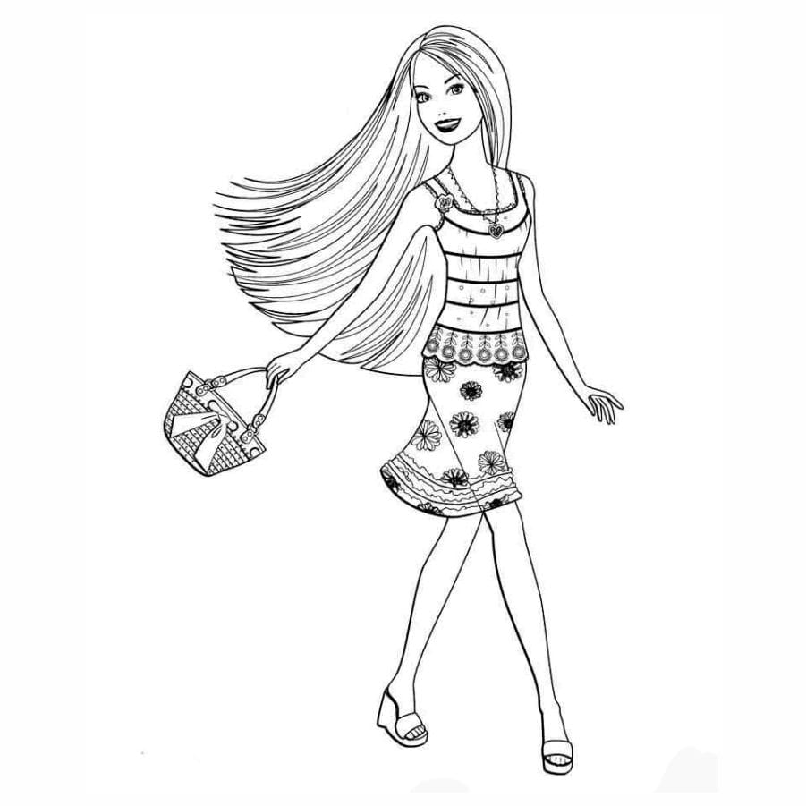 barbie-fashion-coloring-page