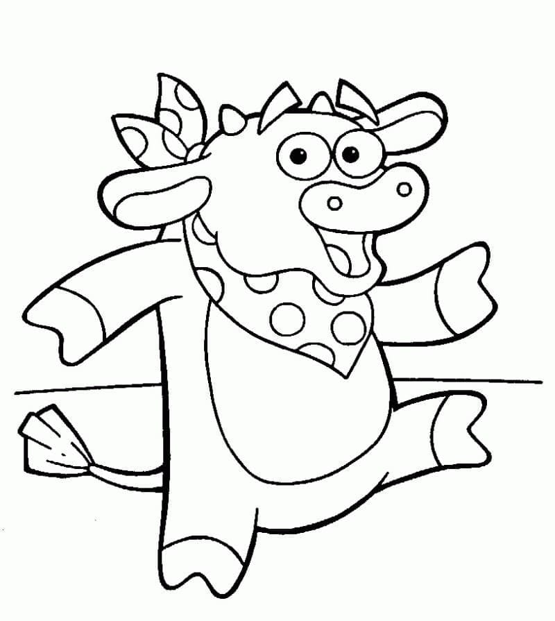 Benny from Dora the Explorer coloring pages