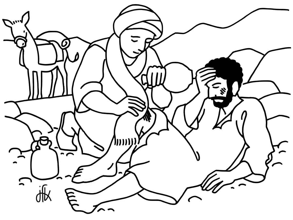 Bible Coloring Pages for Activities