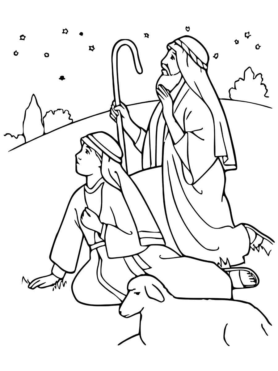 Bible Coloring Pages for Activities