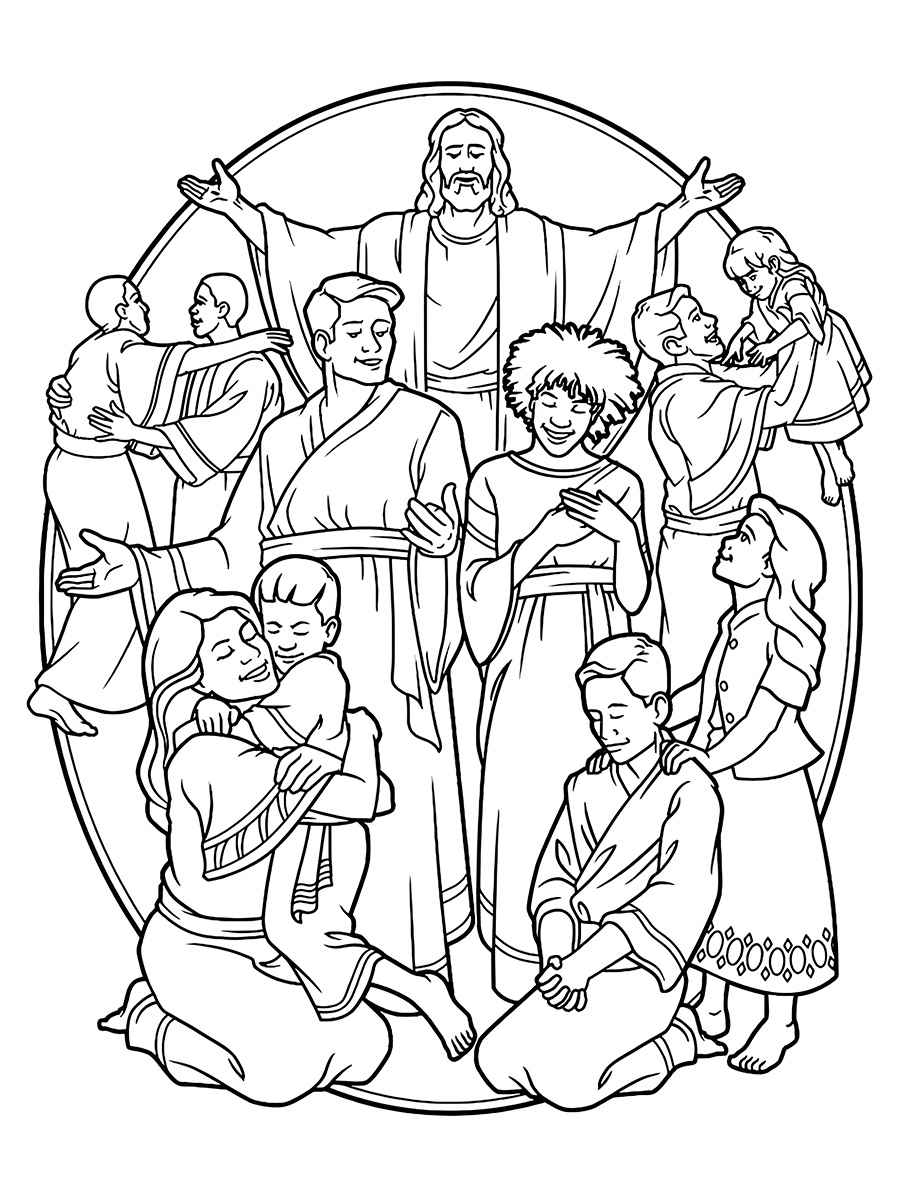 Bible Coloring Pages to Print and Color