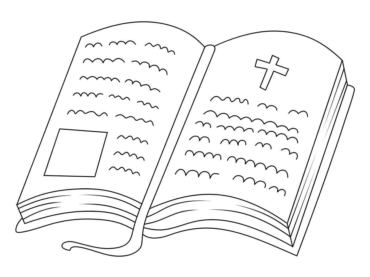 New Testament Bible Coloring Page