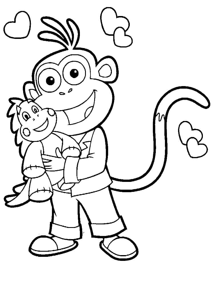 Boots coloring pages