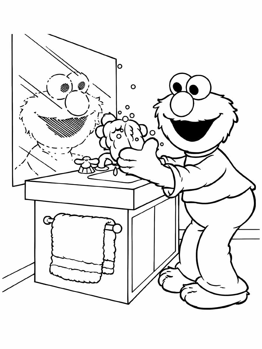 Boy coloring page