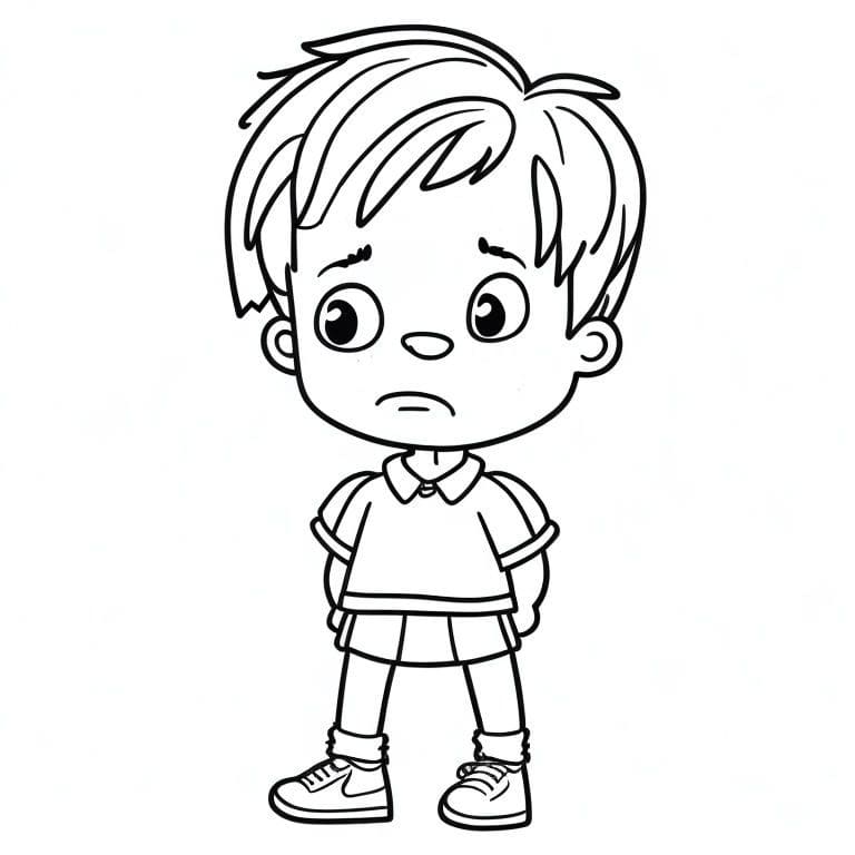 Coloring page for 5-year-old boys