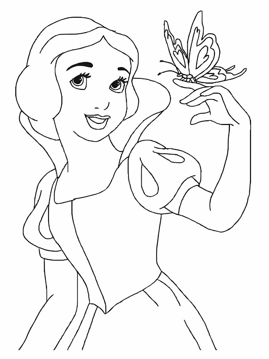 disney princess to print