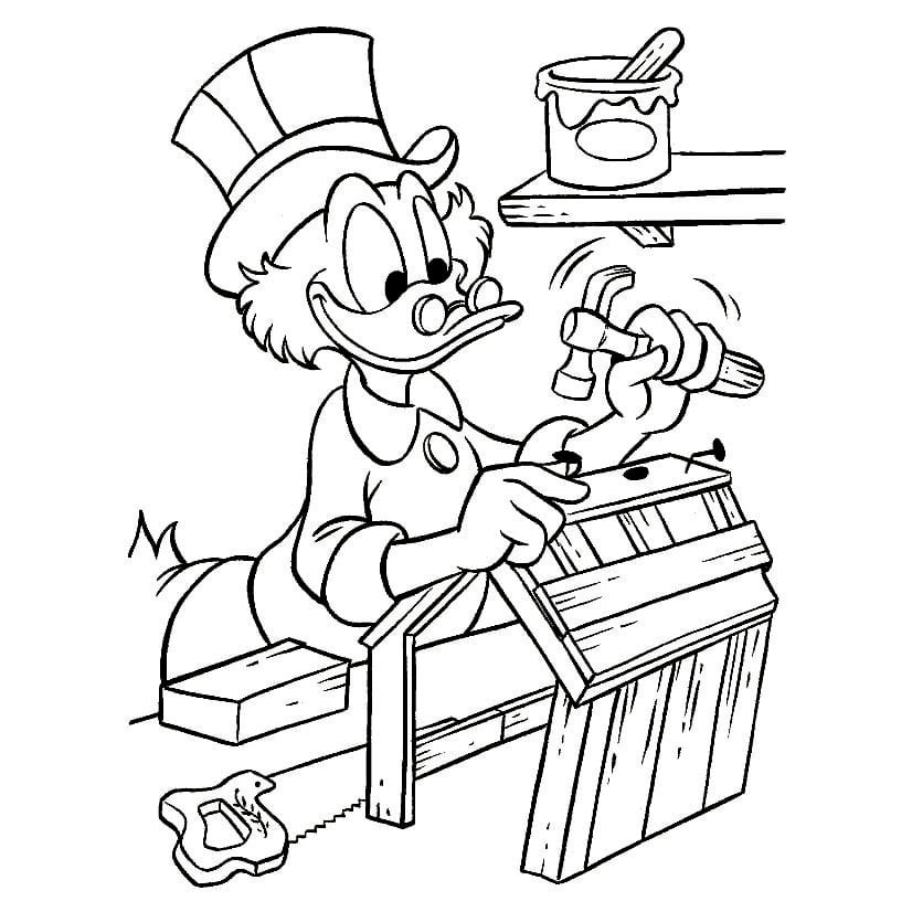 Donald Duck Coloring Pages