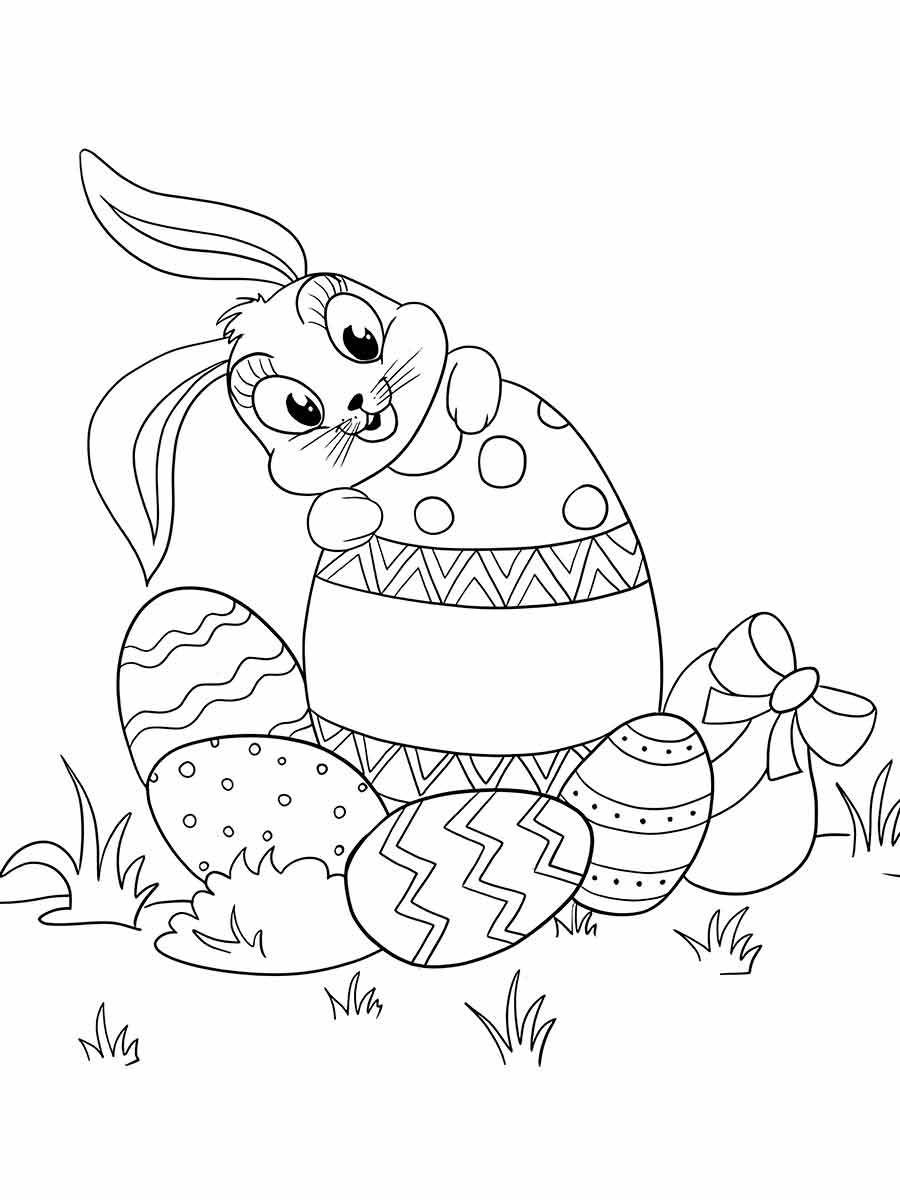 Bunny Coloring Pages!