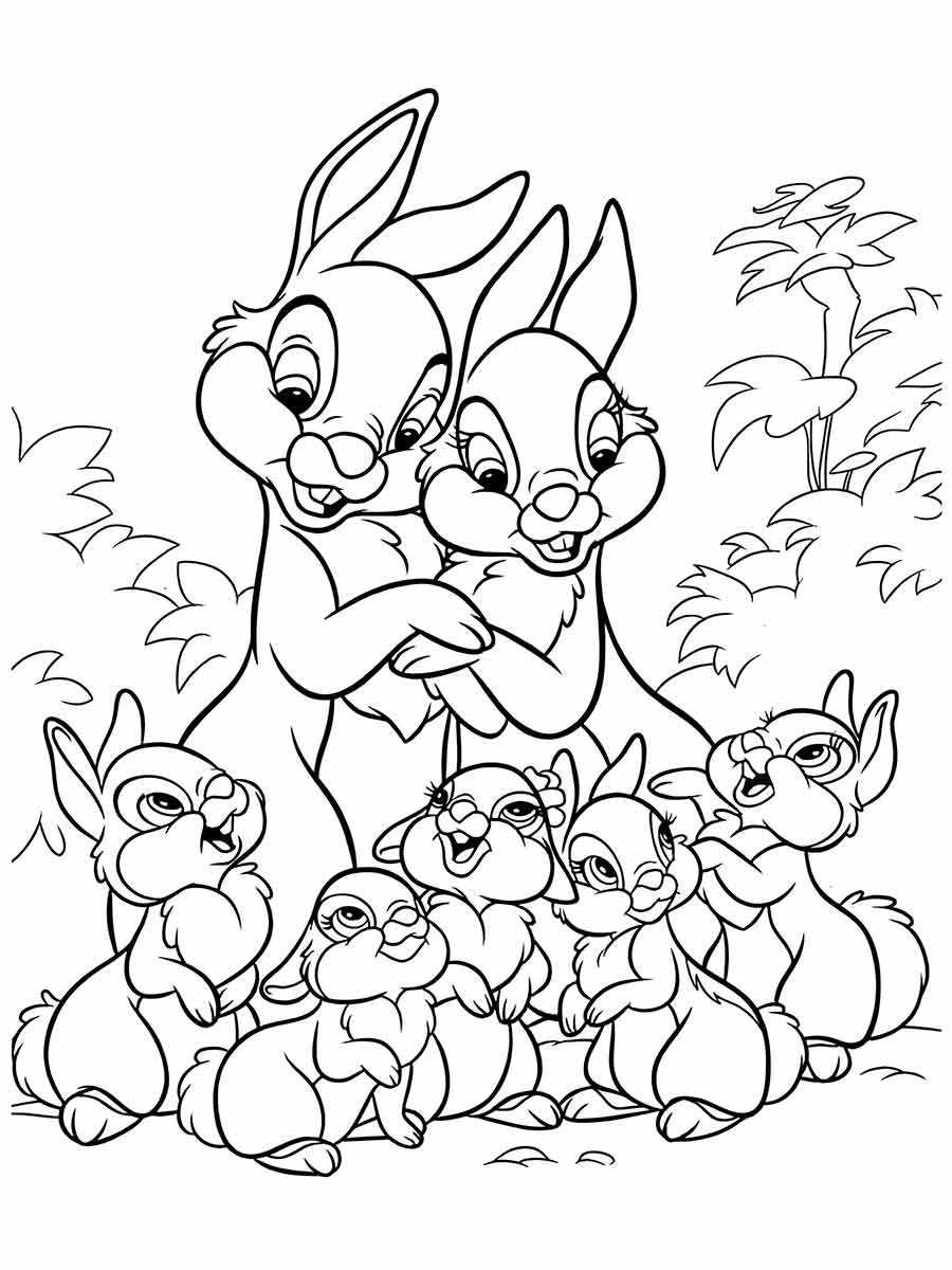 Get Inspired for Easter with Bunny Coloring Pages