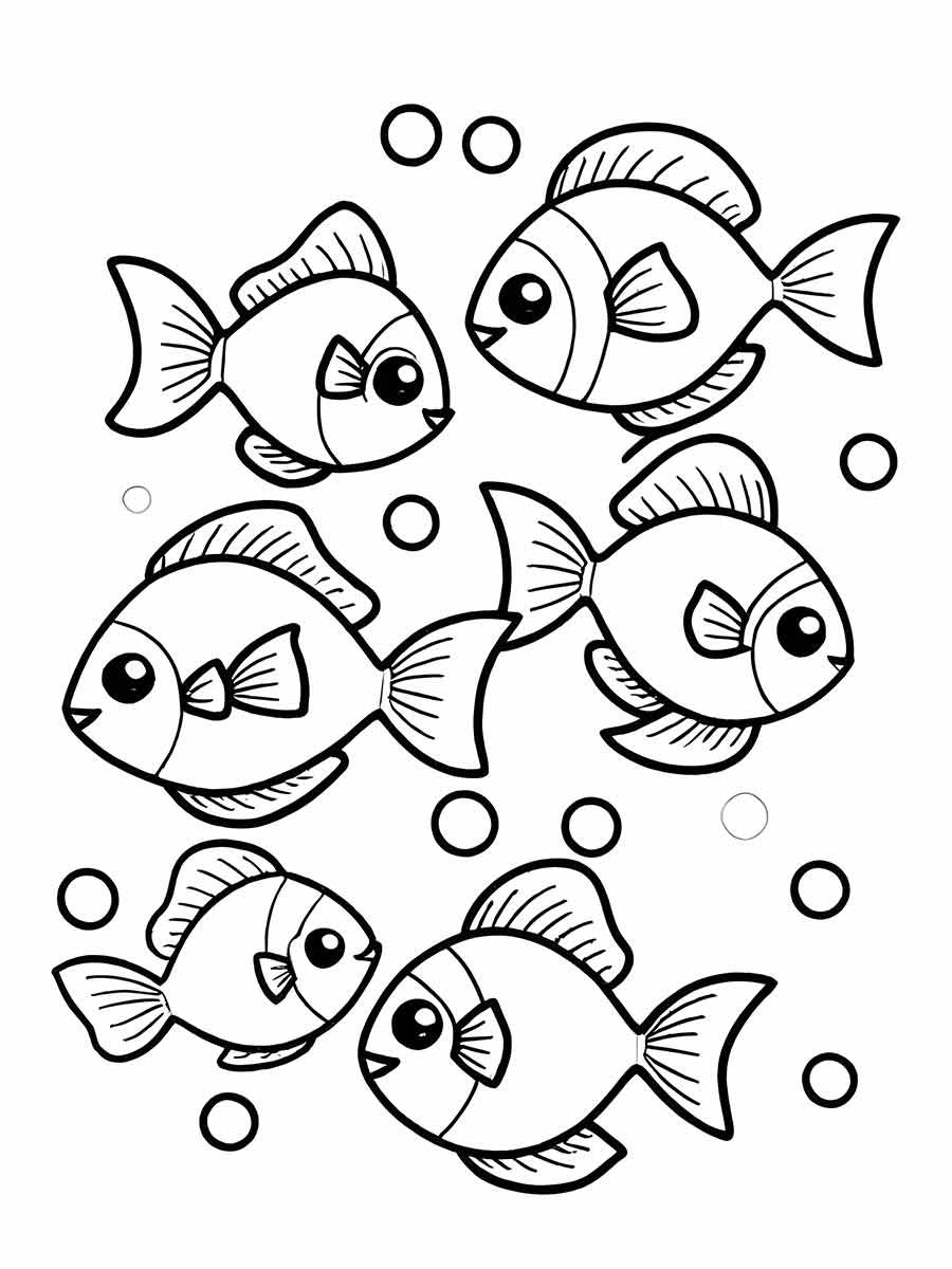 Fish to color