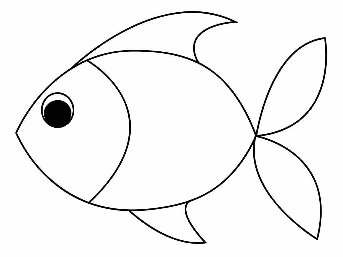 Fish to color and cut out