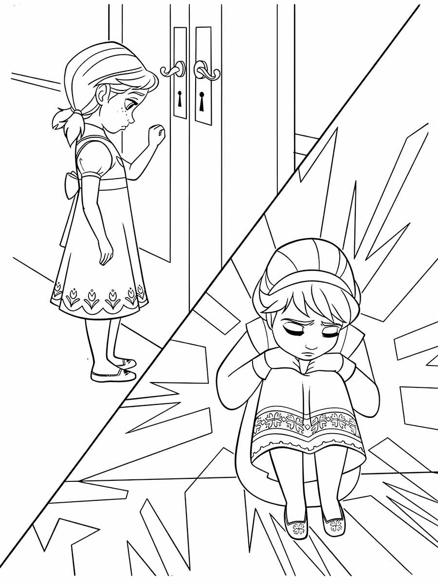 Girls coloring page 31.