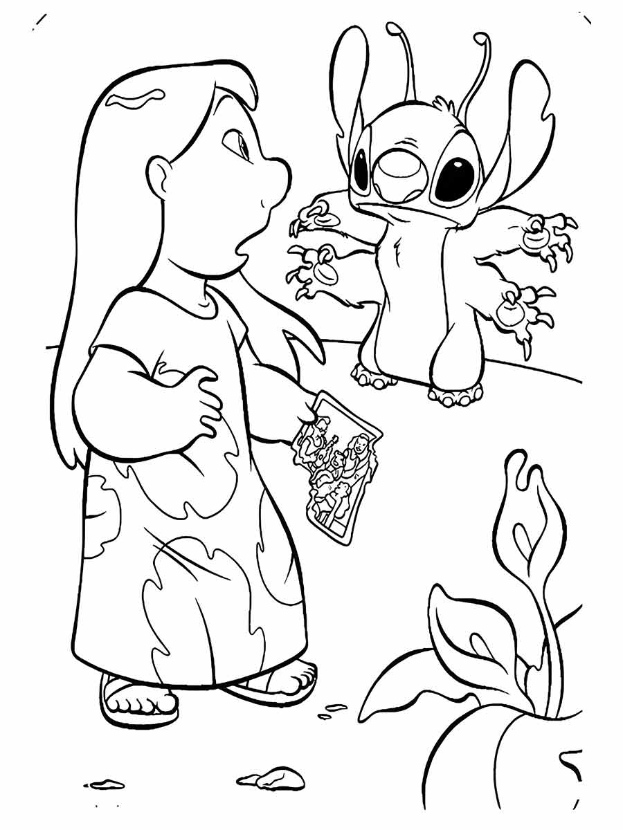 Lilo & Stitch Coloring Pages