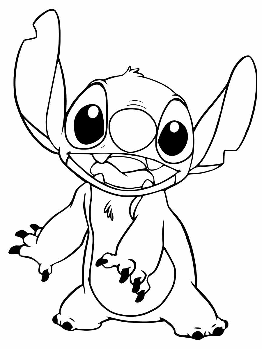 Lilo from the movie Lilo & Stitch Coloring Page