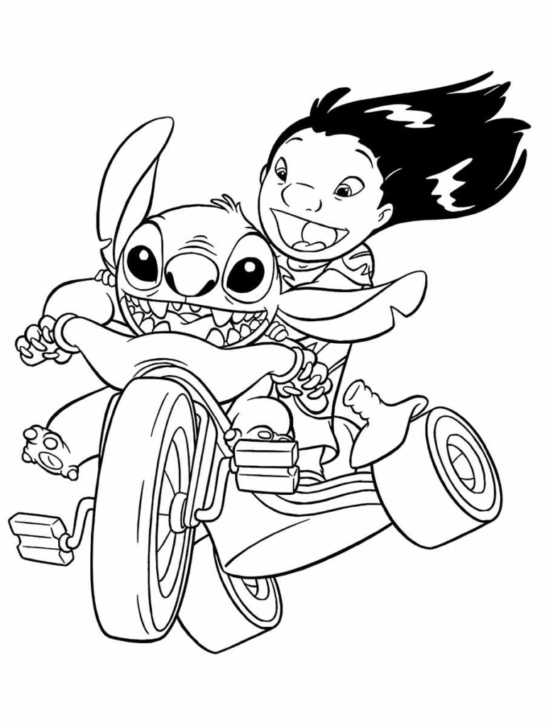 Lilo & Stitch Coloring Pages