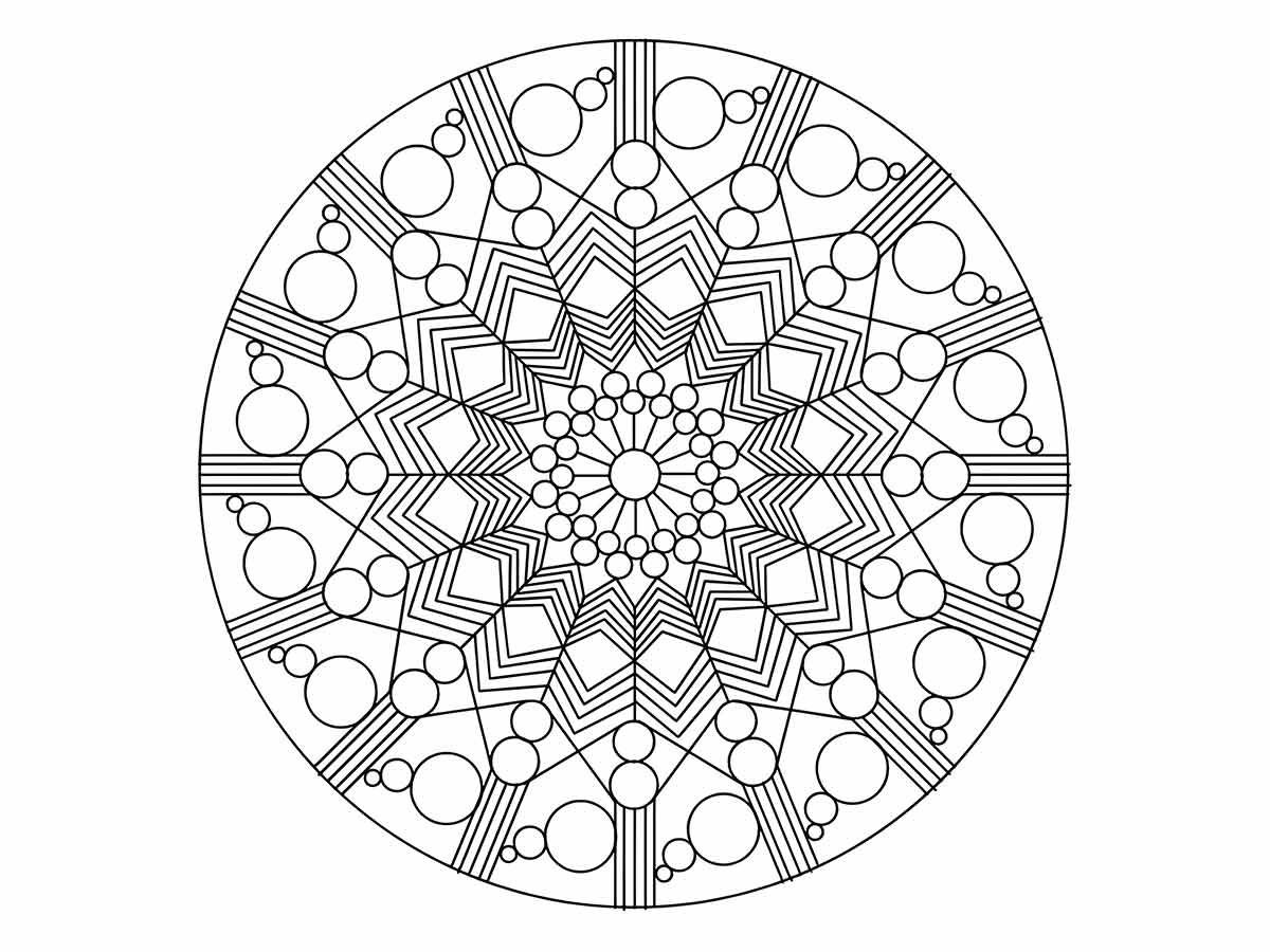 Mandalas Coloring Pages