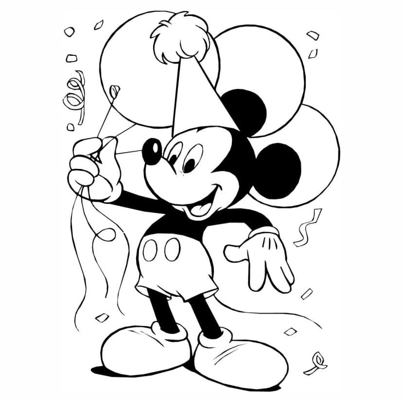 Minnie Coloring Page