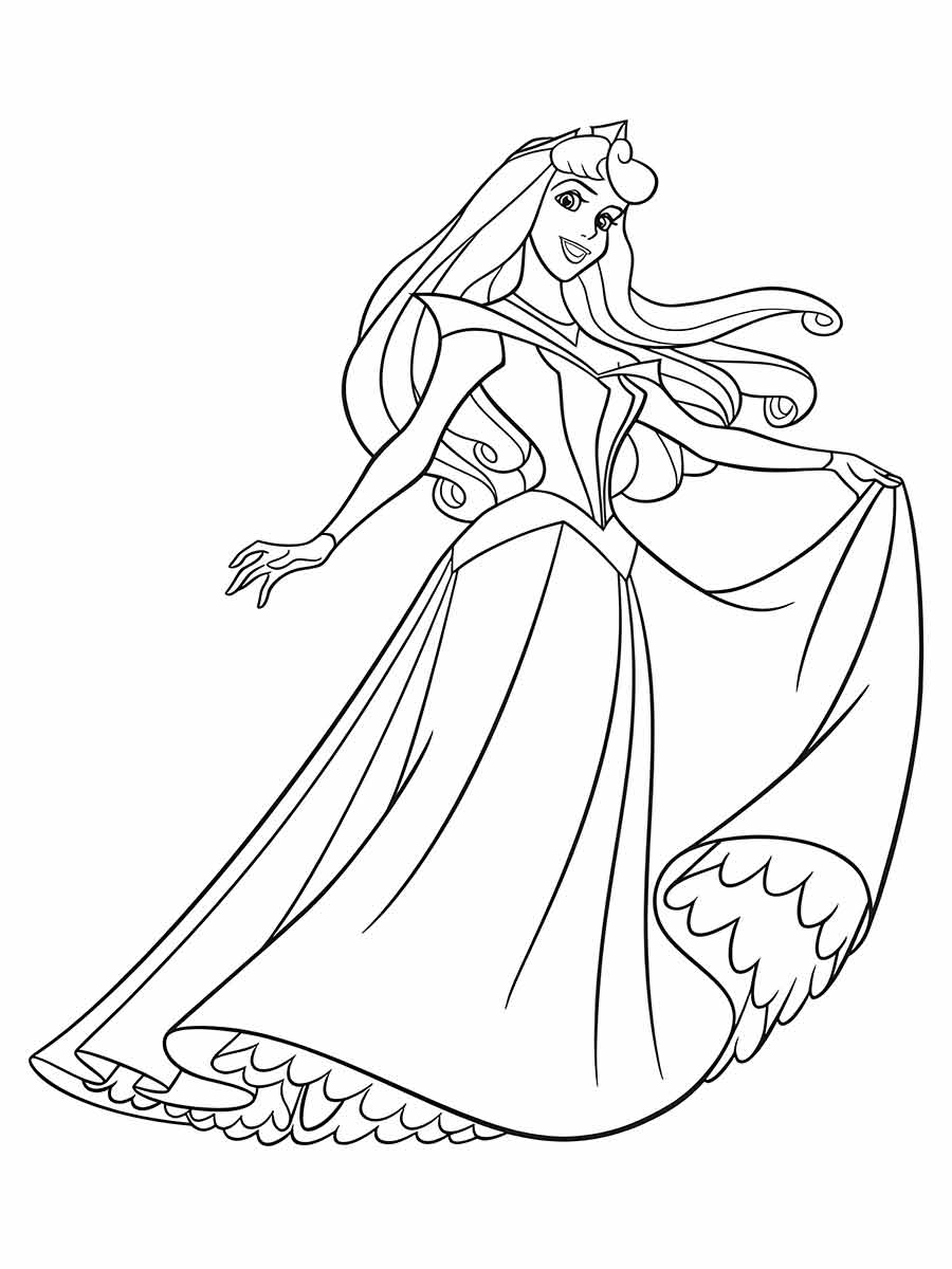 princess to color 55