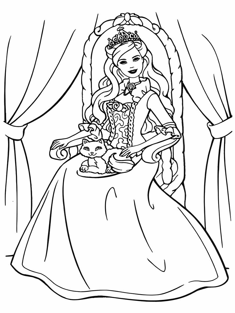 princess to color 57