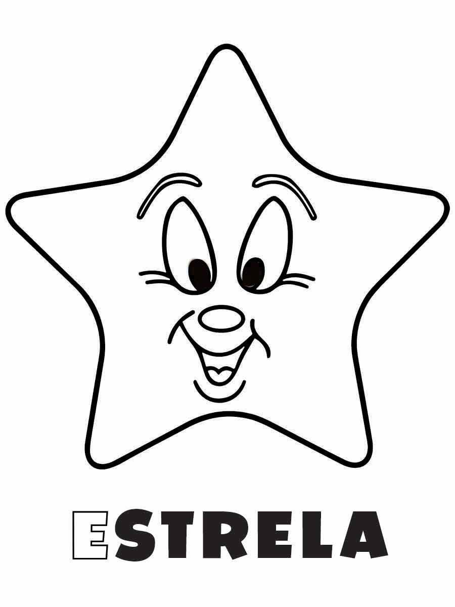 Star coloring page